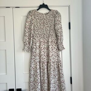 Floral Long Sleeve Dress